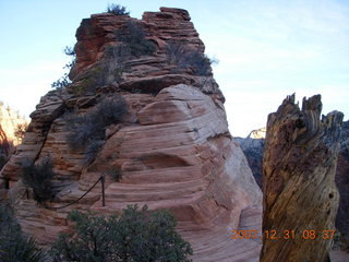 36 6cx. Zion National Park - sunrise Angels Landing hike