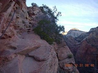 41 6cx. Zion National Park - sunrise Angels Landing hike