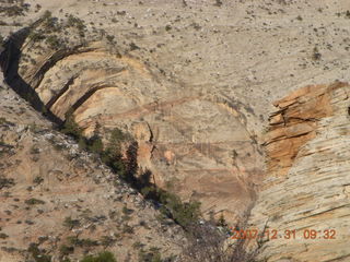 125 6cx. Zion National Park - sunrise Angels Landing hike - top - rockpile