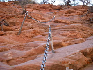 182 6cx. Zion National Park - sunrise Angels Landing hike - chains