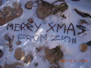 282 6cx. Zion National Park - West Rim hike -