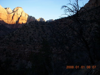 15 6d1. Zion National Park - sunrise Watchman hike