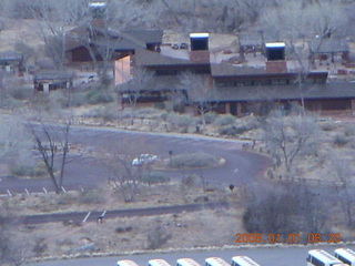 33 6d1. Zion National Park - sunrise Watchman hike - visitor's center