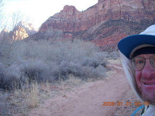 52 6d1. Zion National Park - sunrise Watchman hike - Adam