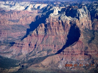 89 6d1. aerial - Zion National Park
