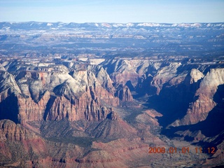 93 6d1. aerial - Zion National Park
