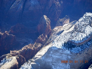 126 6d1. aerial - Zion National Park
