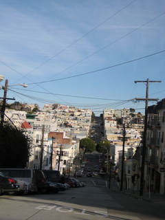 San Francisco half marathon crossing the Golden Gate Bridge