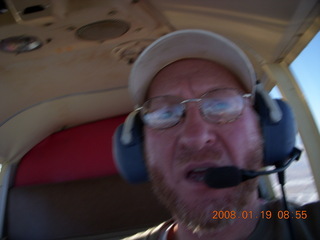 Bill, John, Kate, Adam flying in N4372J