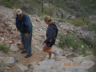 hiker on piestowa trail