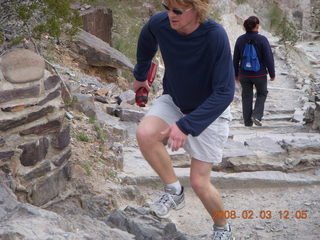 hiker on piestowa trail