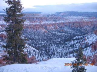 8 6f2. Bryce Canyon - dawn at Bryce Point