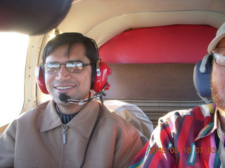 Adam flying N4372J over grand canyon