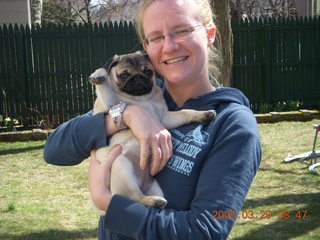 2006 eclipse trip -- Cambridge -- Richard and Jane under umbrella
