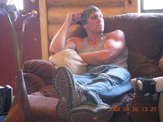 39 6gs. Dustin at Kathe's place