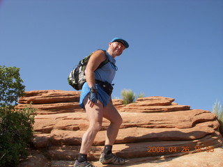 122 6gs. Snow Canyon - Lava Flow overlook - Adam