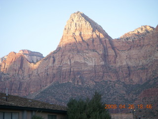 158 6gs. Zion National Park at sunset