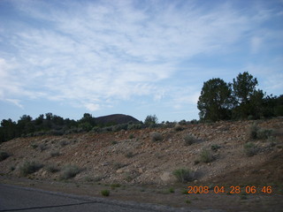 6 6gu. volcano cone from roadway (not too good)