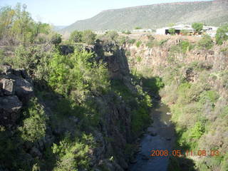 Whiteriver Airport (E24) Fort Apache run - river overlook