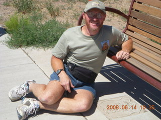 Holbrook Airport (P14) - Route 66 sign