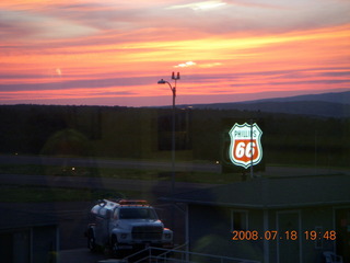 Payson Airport (PAN) sunset