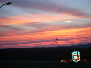 Payson Airport (PAN) sunset