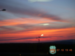 Payson Airport (PAN) sunset