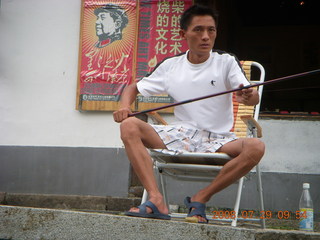 121 6kv. eclipse - Shanghai - Zhu Jia Jiao village - boat ride