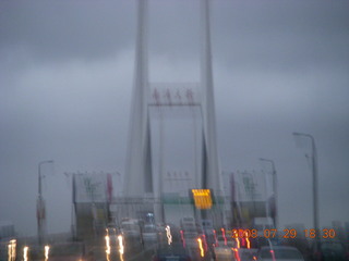 450 6kv. eclipse - Shanghai - night bridge
