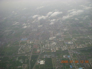 45 6kw. eclipse - flight Shanghai (PVG) to Xi'an (SIA) to Jiayuguan (JGN)