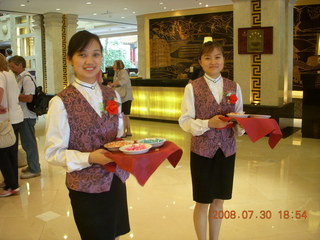 111 6kw. eclipse - Jiayugan - VIP greeting at hotel