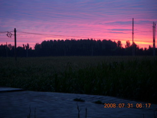 6 6kx. eclipse - Jiuquan - morning run - sunrise