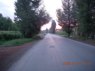 19 6kx. eclipse - Jiuquan - morning run