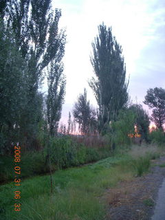 25 6kx. eclipse - Jiuquan - morning run