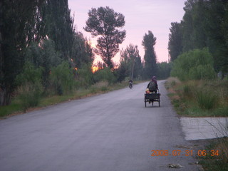 29 6kx. eclipse - Jiuquan - morning run