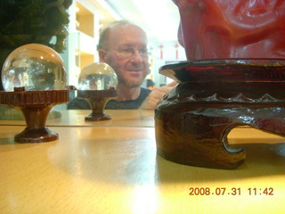 227 6kx. eclipse - Jiuquan - luminous cup factory - Adam taking a picture