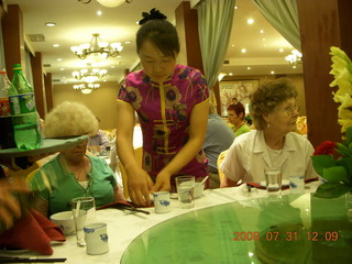 234 6kx. eclipse - Jiuquan - dinner - Rita and Sheila