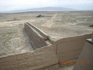 342 6kx. eclipse - Jiayuguan - Great Wall itself