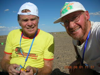 193 6l1. eclipse - Jiayuguan - Gobi Desert - Bill and Adam