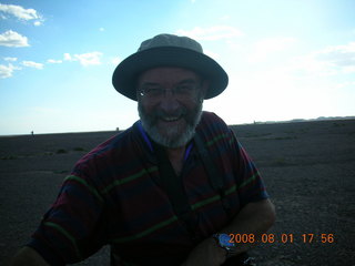 211 6l1. eclipse - Jiayuguan - Gobi Desert - backlit Malcolm
