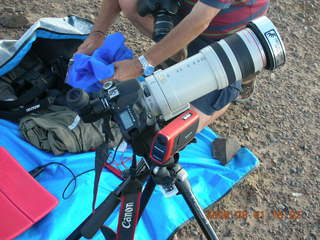 214 6l1. eclipse - Jiayuguan - Gobi Desert - telescopes and stuff