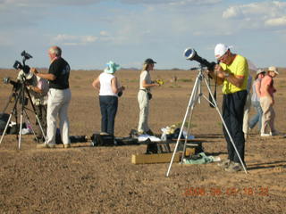 226 6l1. eclipse - Jiayuguan - Gobi Desert - Bill getting ready