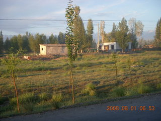 22 6l1. eclipse - Jiuquan morning run - farm