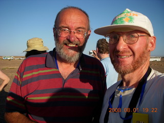 283 6l1. eclipse - Jiayuguan - Gobi Desert - afterward - Malcolm and Adam