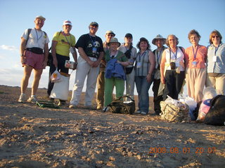 316 6l1. eclipse - Jiayuguan - Gobi Desert - afterward - my local group