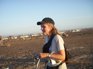 318 6l1. eclipse - Jiayuguan - Gobi Desert - afterward - Ann Marie