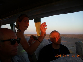 326 6l1. eclipse - Jiayuguan - Gobi Desert - afterward