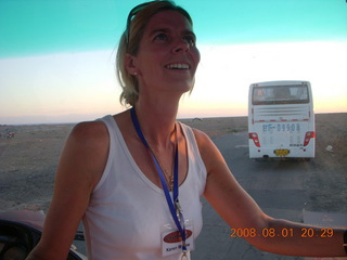 330 6l1. eclipse - Jiayuguan - Gobi Desert - afterward - Karen