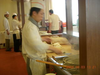 163 6l3. eclipse - Xi'an - Terra Cotta warriors - noodle chef