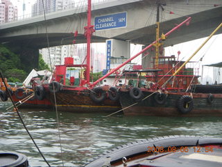 160 6l5. eclipse - Hong Kong - harbor boat ride